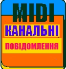 Схема MIDI channel messages